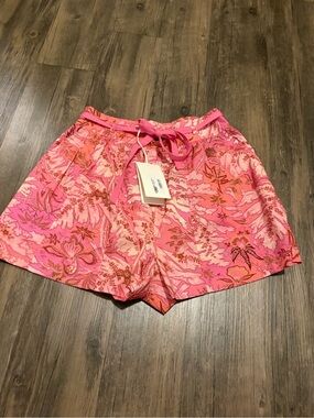 NWT Ulla Johnson Anela Shorts in Camellia 4